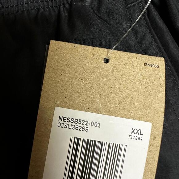 Nike Belted Packable 5" Volley Shorts NESSB522-001 Black Men's Size XXL Swim - Picture 3 of 3